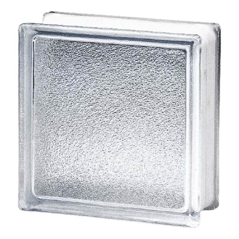 JH008 GLASS BLOCK TANGERIN SKIN A 19 x 19 x 8 CM
