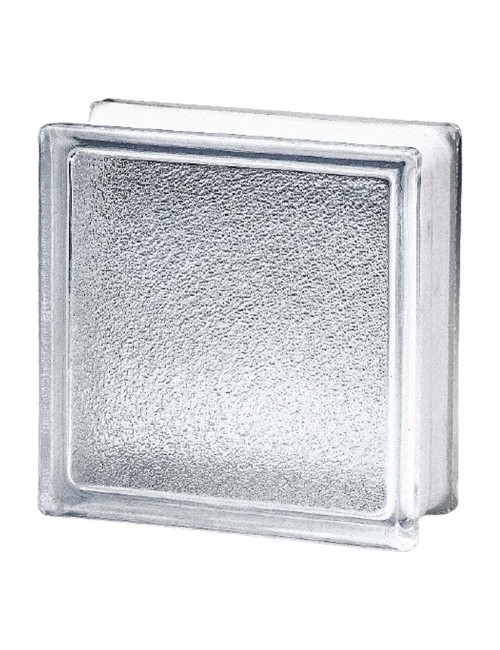 JH008 -19×19×8 طابوق زجاجى شفاف غائم CHN
