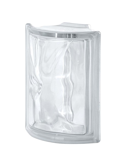 JH067 GLASS BLOCK CORNER A 19 x 19 x 8 CM