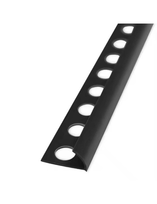 PVC TILE TRIM BROWN 10MM