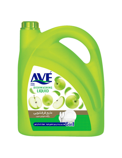 AVE DISH WASHING LIQUID APPLE SCENT 4 LTR