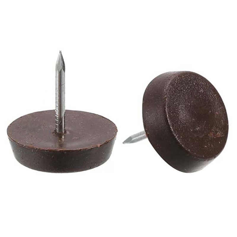 PLASTIC CHAIR NAIL BROWN 18