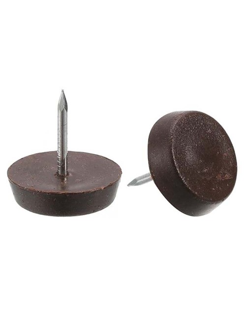 PLASTIC CHAIR NAIL BROWN 18