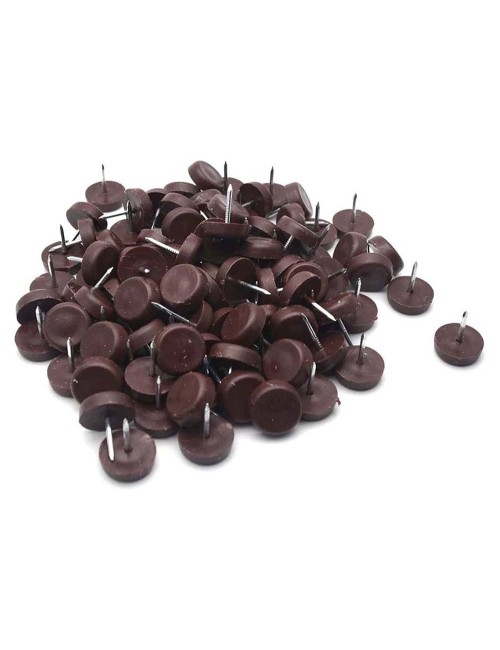 PLASTIC CHAIR NAIL BROWN 18