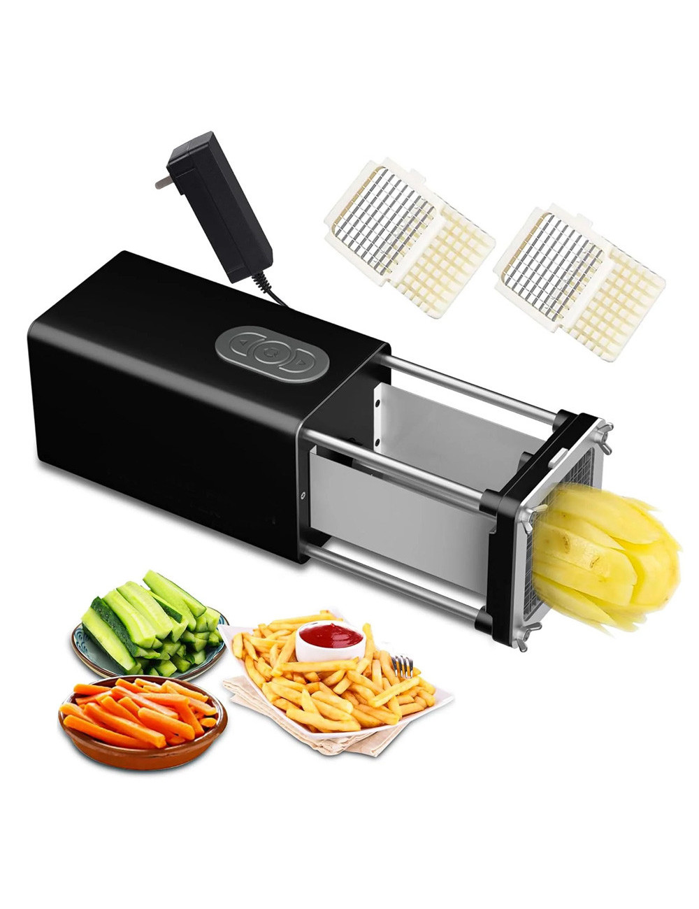 MULTI-FUNCTION FOOD CHOPPER WITH BLADE 8-10-12MM
