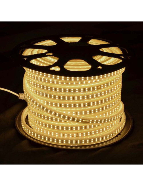 LED STRIP LIGHT DUOBLE WARM WHITE 50 MTR