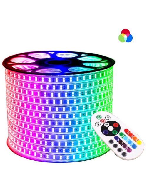 5050-96P DOUBLE NINE LED STRIP LIGHT RGB 50 MTR