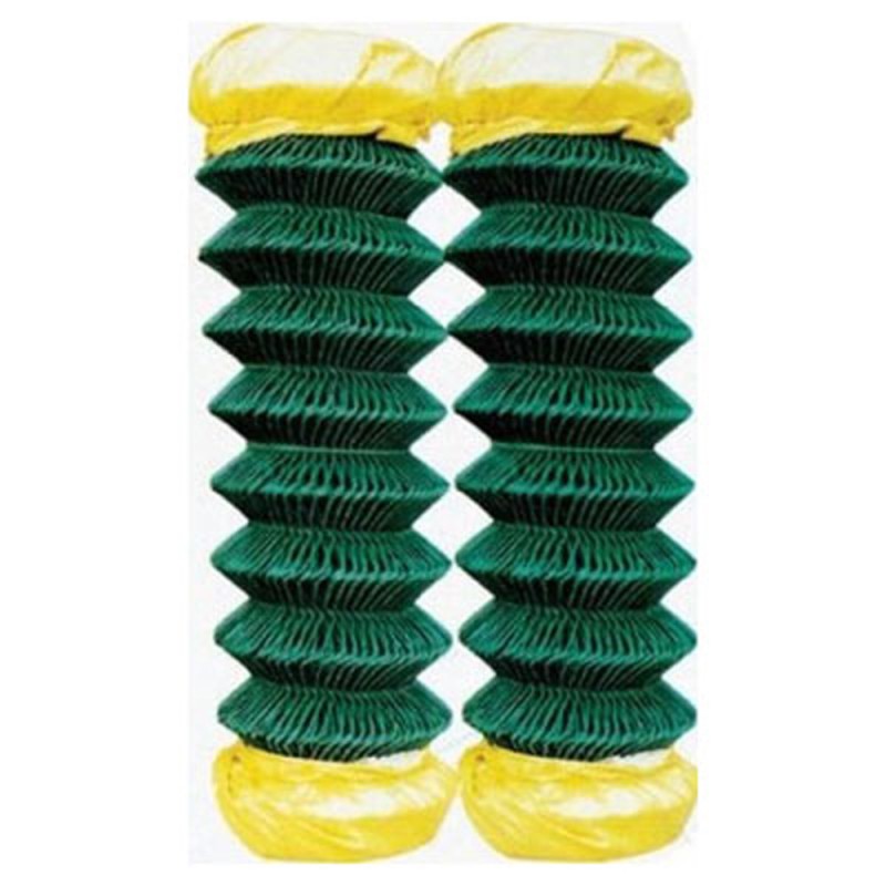 PVC Chain Link Fence 2.5 x 2.5 x 3MM x 2M x 15M (28 KGS) - CHN