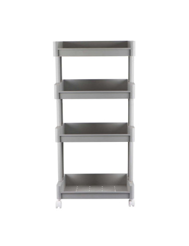 7013 45*32*103 رف تخزين بلاستيك 4 طابق ملون