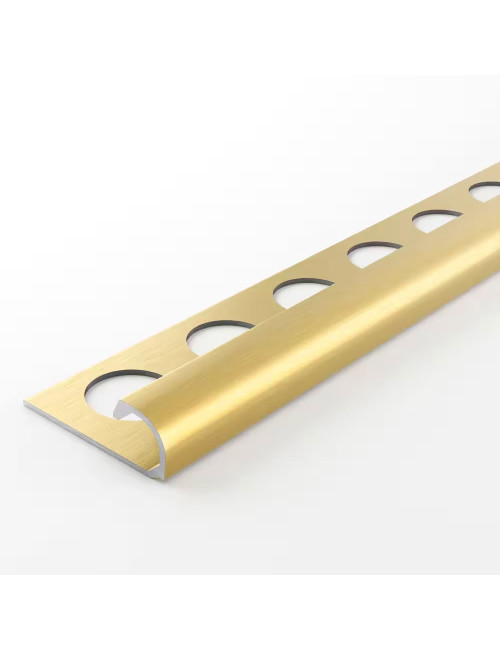 STAINLESS STEEL TILE TRIM GOLD