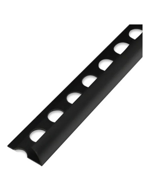 PVC TILE TRIM BLACK 12 MM