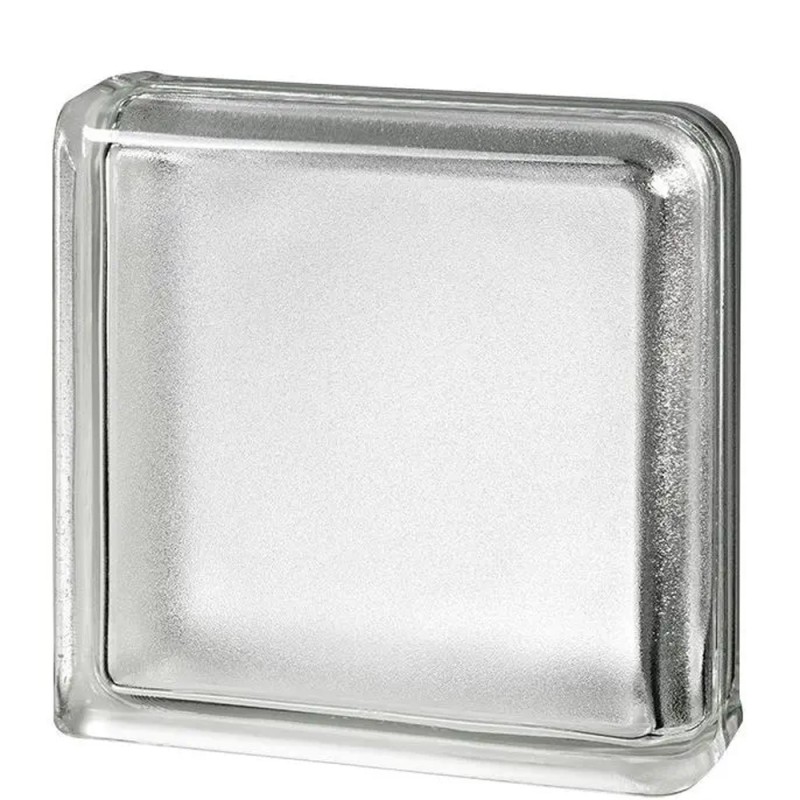 JH070 -19×19×8 نهاية طابوق زجاجى شفاف CHN