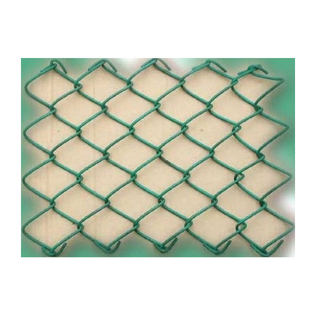 PVC Chain Link Fence 2.5 x 2.5 x 3MM x 1M x 15M  - CHN
