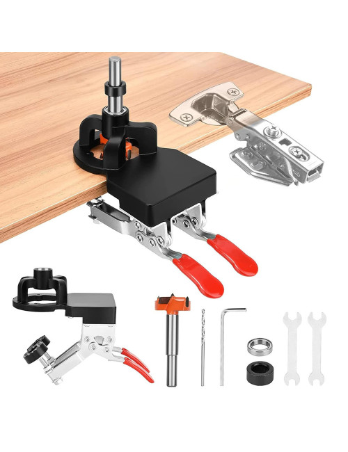 HINGE HOLE OPENER DOUBLE CLAMP 35MM