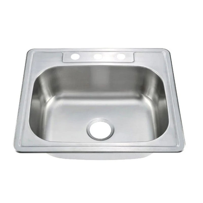 STAINLESS STEEL SINK WITH BASIN ( ALEEM)