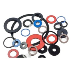 WASHER WITH RUBBER MIX
