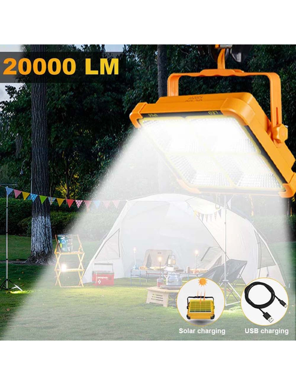 كشاف طاقة شمسية XL18-9 200W