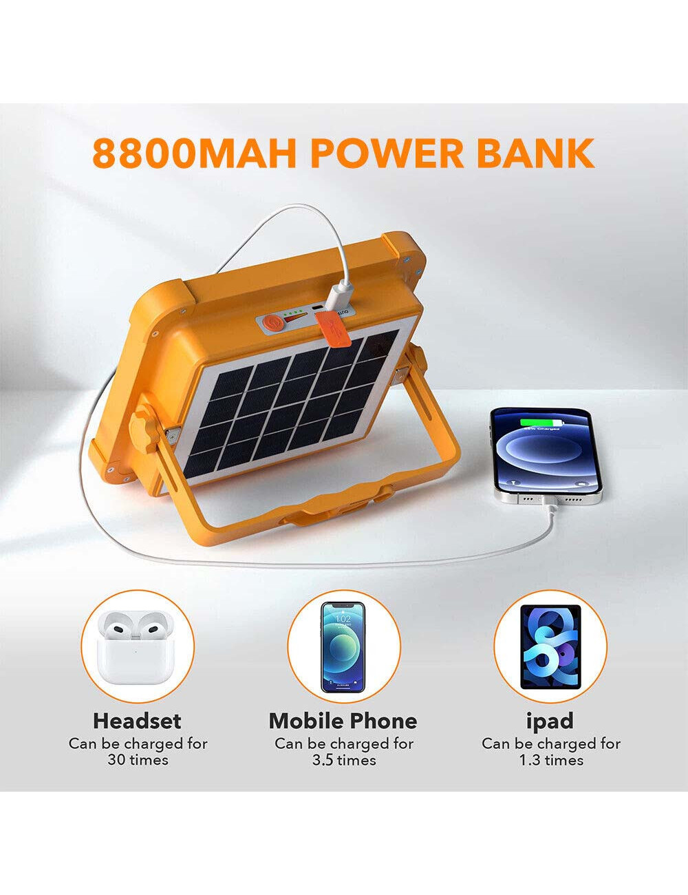 كشاف طاقة شمسية XL18-9 200W