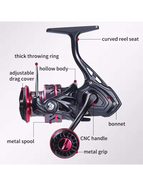 FISHING ROD REEL 7000