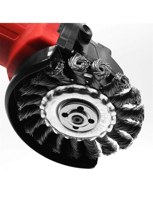 STONEC METAL BRUSH WHEEL 4"