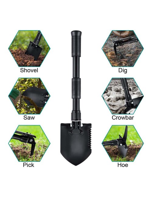 SH-22 ARMY SHOVEL WITH STEEL HANDLE