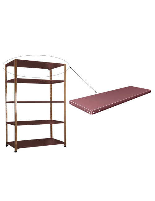 STORAGE RACK 30x75 BROWN