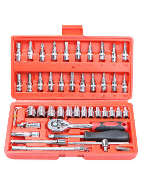 1/4 SLEEVE KIT BOX CRV 46 PCS/SET