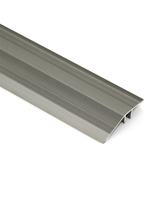 02-BJ-421A ALUMINIUM FLOOR TRIM SILVER 3 MTR