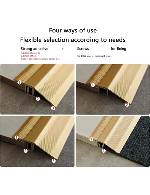 01-BJ-420A FLOOR TRIM GOLDEN
