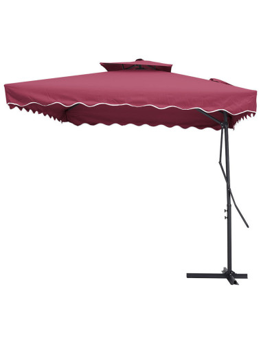 HWS143802 GARDEN UMBRELLA 2.5 x 2.5 MTR H.D.