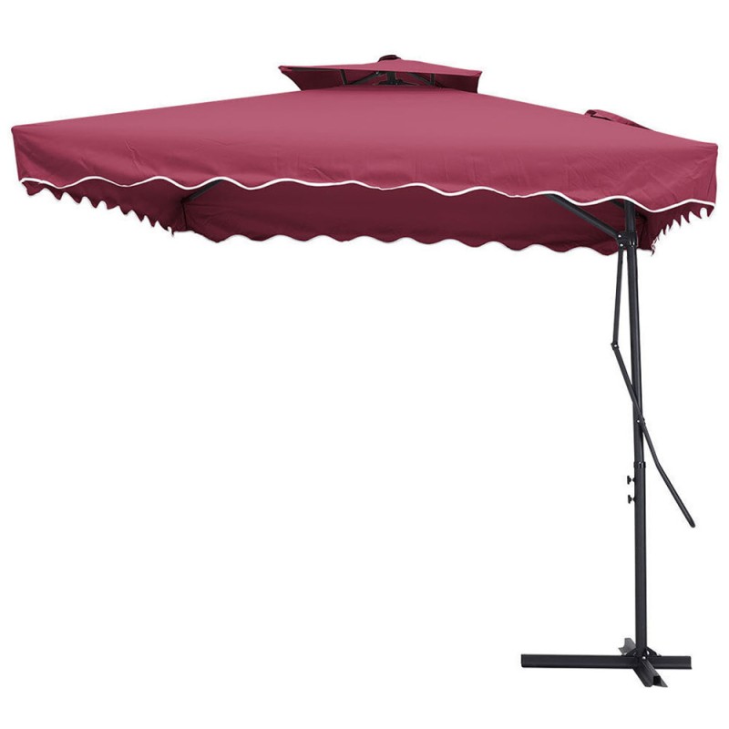 HWS143802 GARDEN UMBRELLA 2.5 x 2.5 MTR H.D.