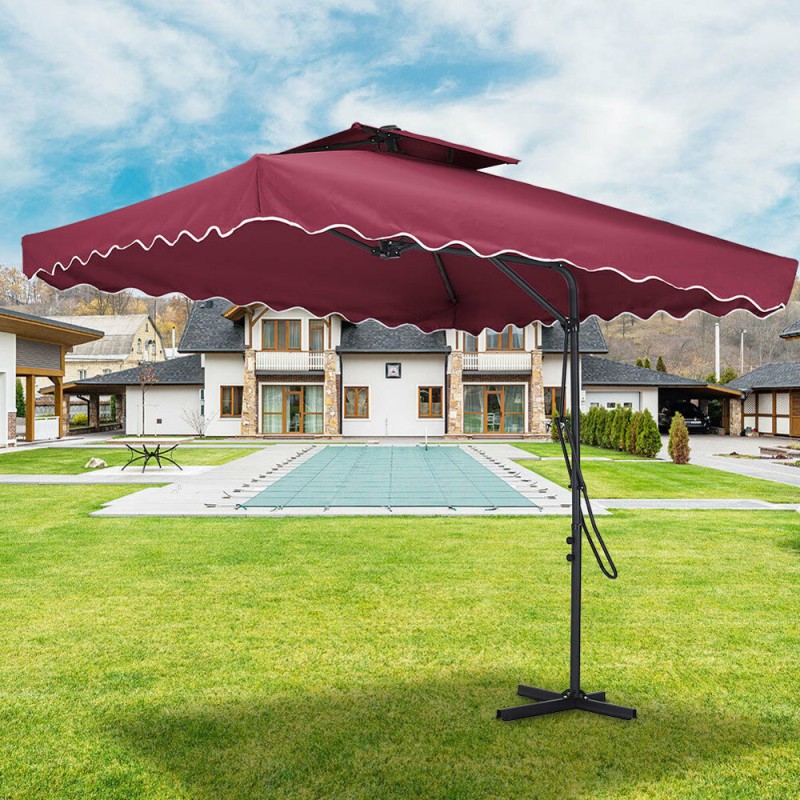 HWS143802 GARDEN UMBRELLA 2.5 x 2.5 MTR H.D.
