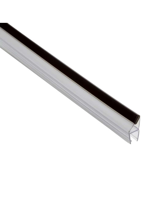 BL-100 PVC GLASS DOOR SEAL MAGNETIC 12 MM x 2.20 MTR