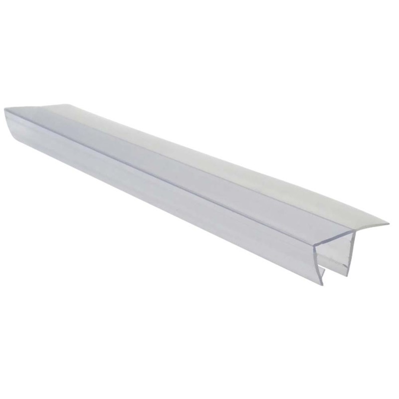 BL-530 PVC GLASS DOOR SEAL WITH FLANGE 12 MM x 2.20 MT
