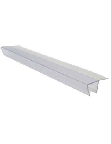 BL-540 PVC GLASS DOOR SEAL WITH FLANGE 10 MM x 2.20 MT