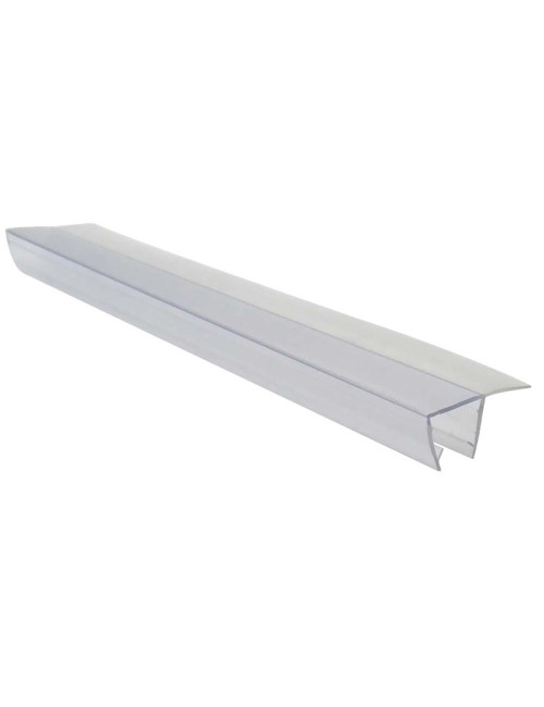 BL-520 PVC GLASS DOOR SEAL WITH FLANGE 8 MM x 2.20 MTR
