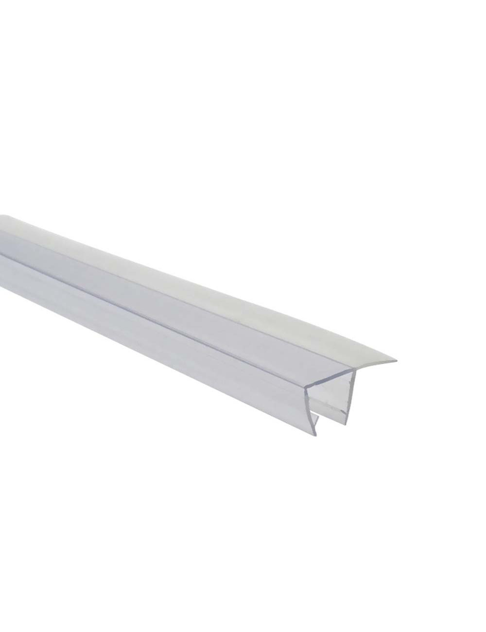 BL-520 PVC GLASS DOOR SEAL WITH FLANGE 10 MM x 2.20 MT