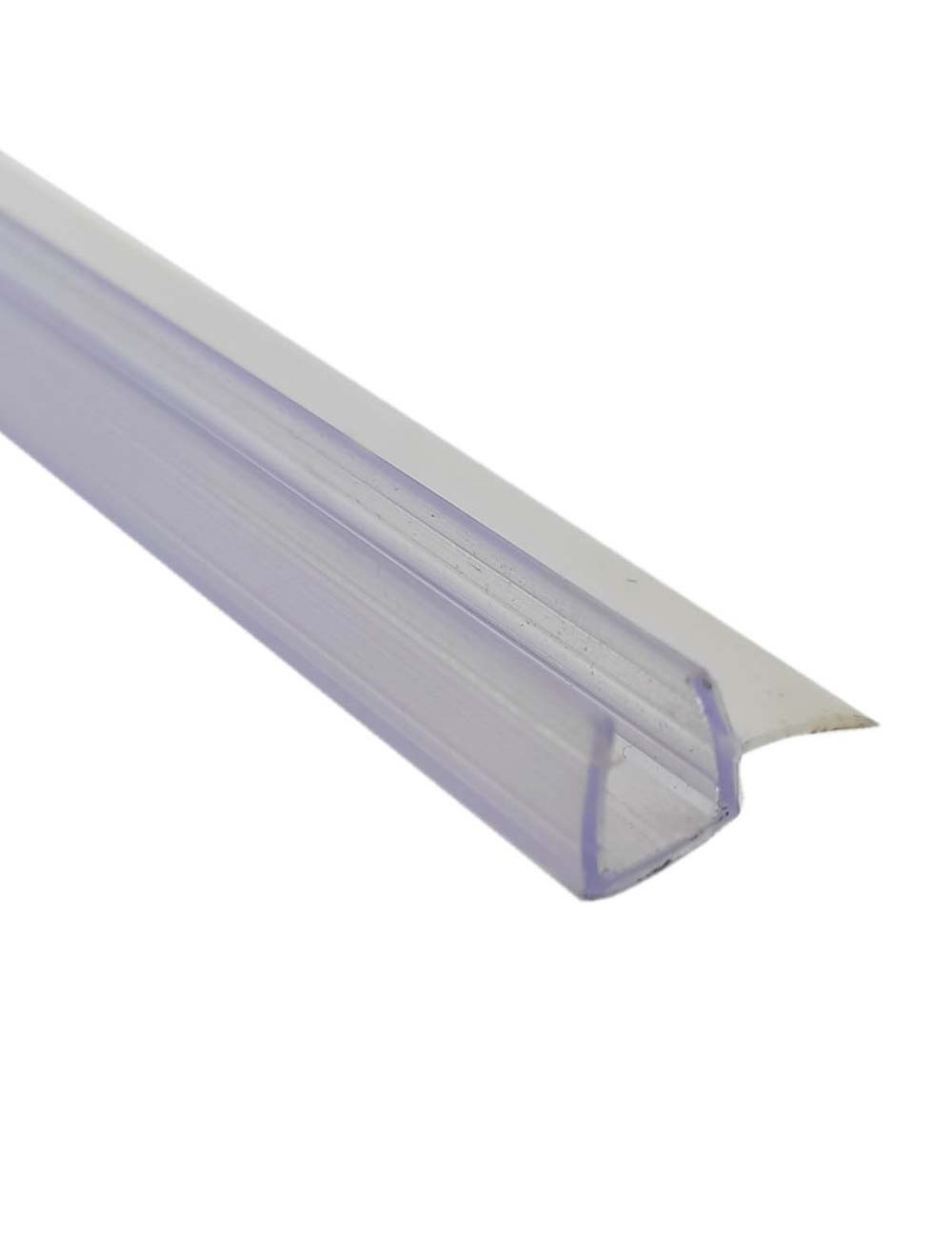BL-520 PVC GLASS DOOR SEAL WITH FLANGE 10 MM x 2.20 MT