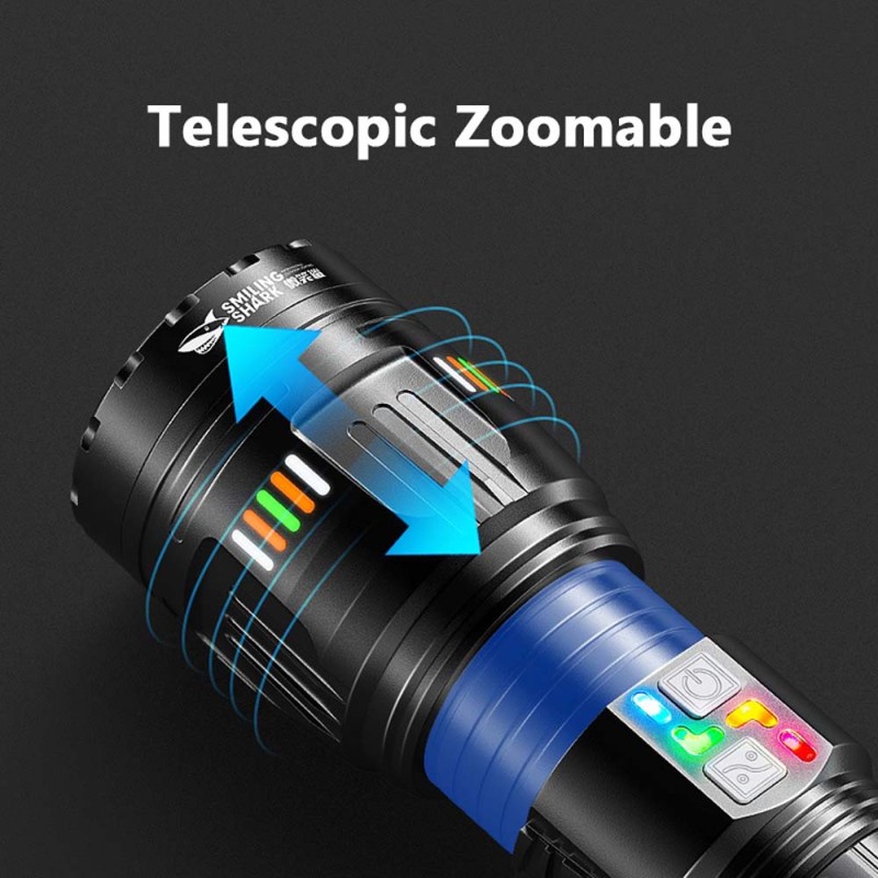 LED FLASHLIGHT TORCH EX. H.D LED