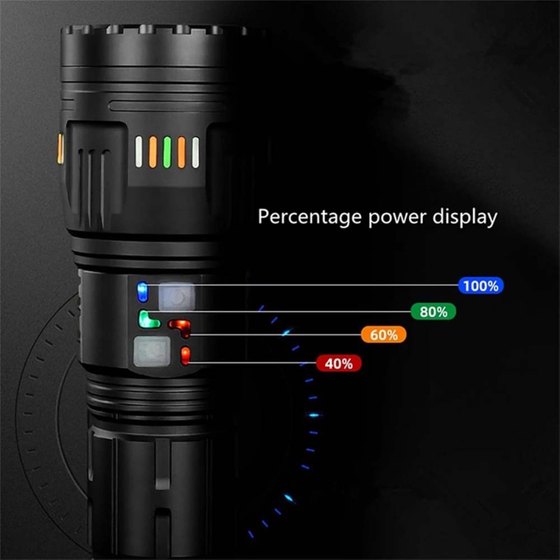 LED FLASHLIGHT TORCH EX. H.D LED