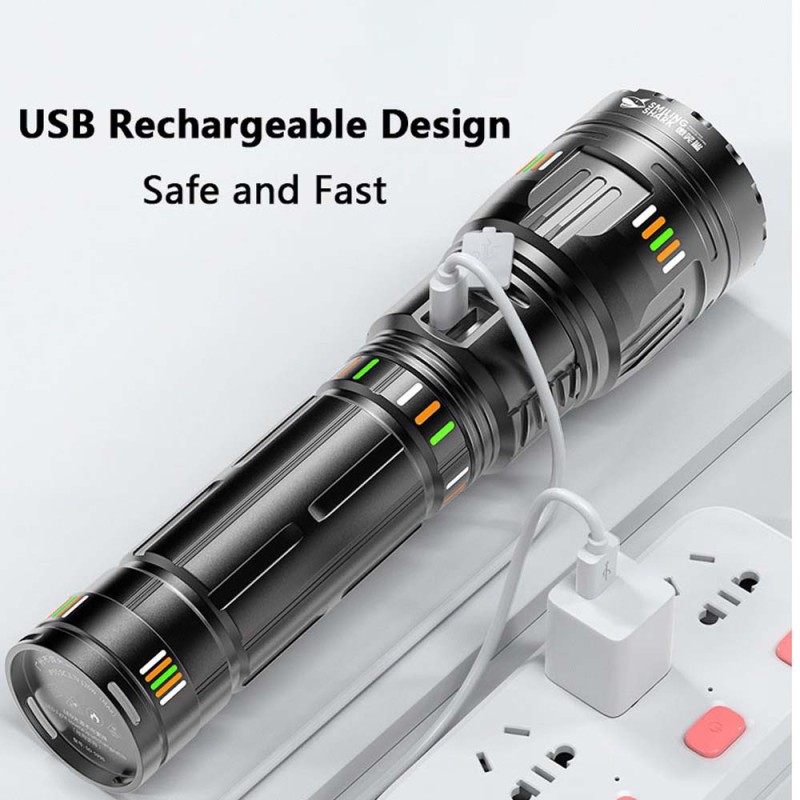 LED FLASHLIGHT TORCH EX. H.D LED