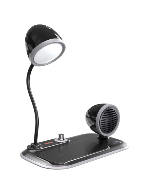 Q1-650 LAMP WIRELESS CHARGER WITH BT SPEAKER