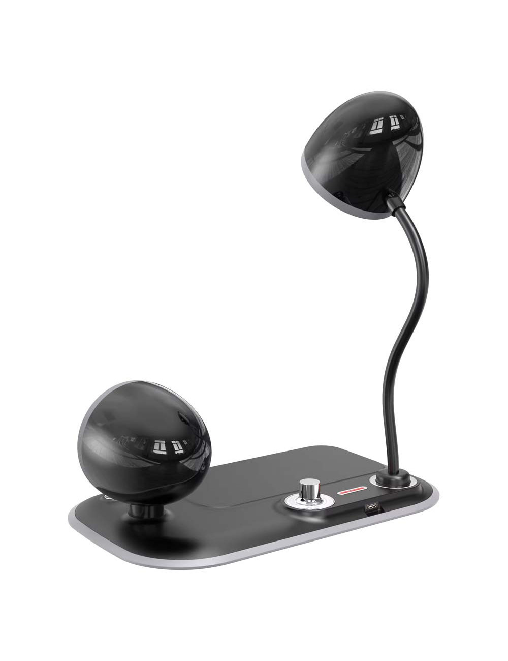 Q1-650 LAMP WIRELESS CHARGER WITH BT SPEAKER