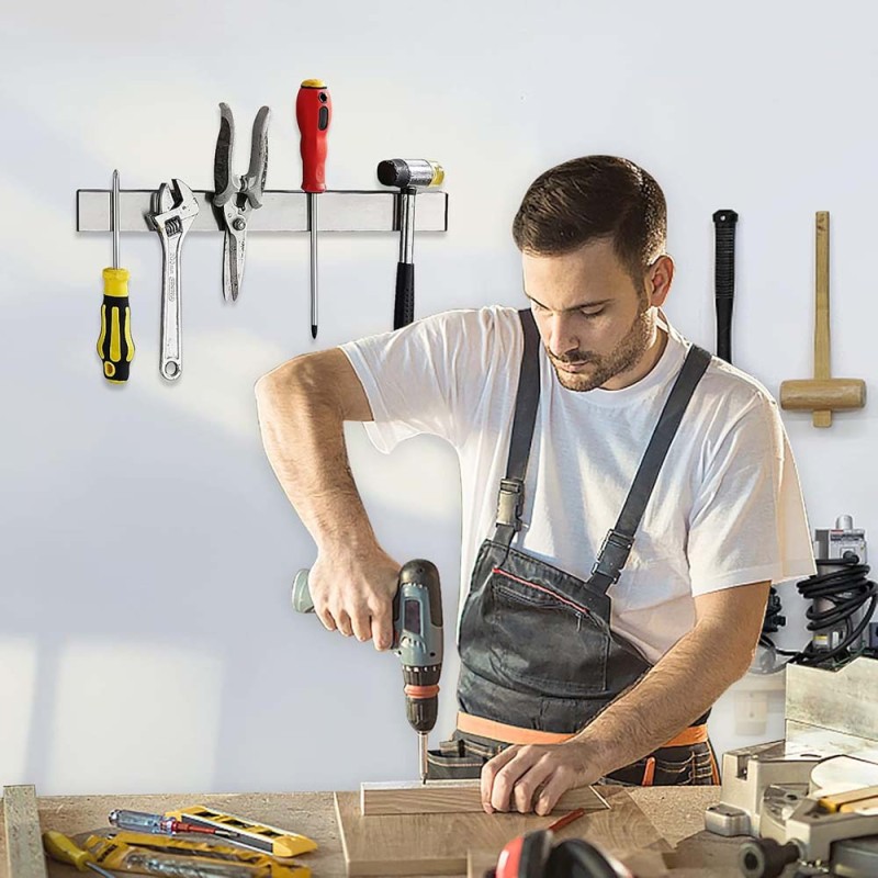 WS-300MM WALL MOUNTED MAGNETIC TOOL HOLDER 12"
