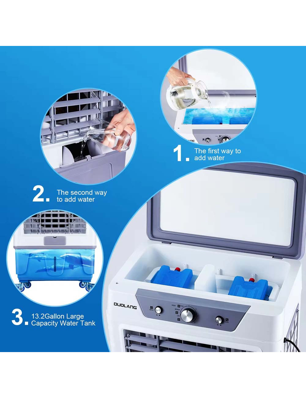 HC-750W مكيف مياة 120 لتر