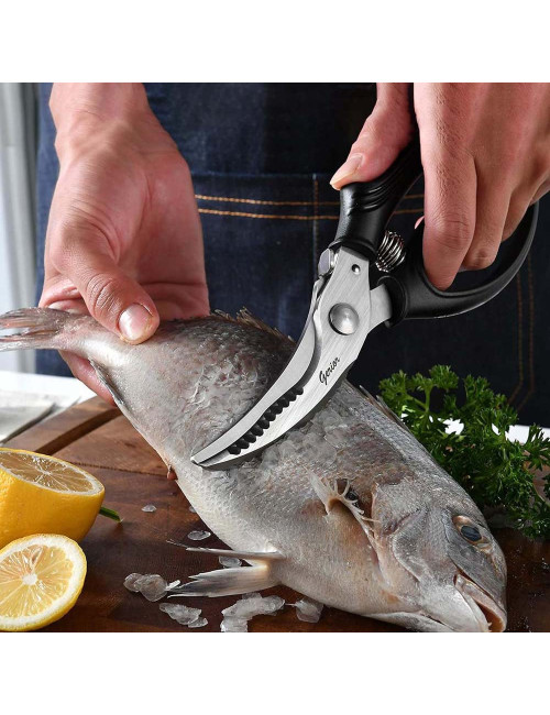 MC-5194 SPRING LOADED HEAVY DUTY POULTRY SHEARS