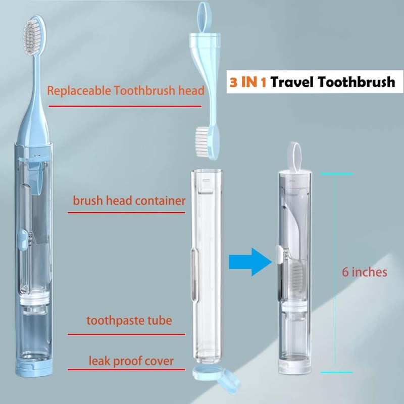 TRAVEL PORTABLE TOOTHBRUSH