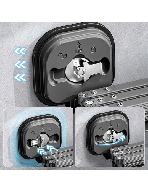 BS-XPGKQ1 SUCTION HANGER ALUMINIUM ALLOY GREY