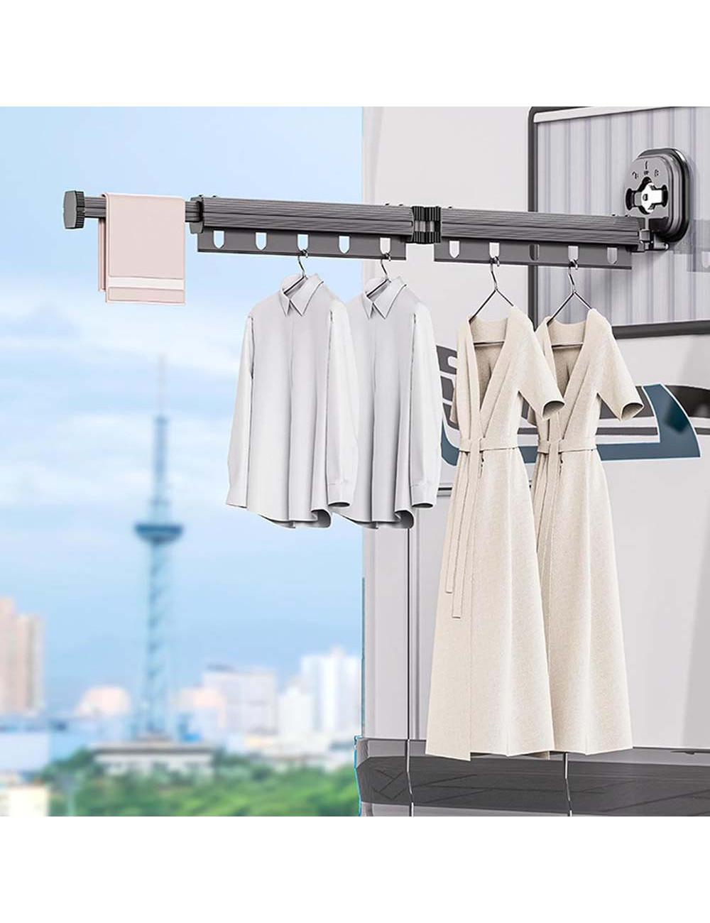 BS-XPGK-Q2 SUCTION HANGER ALUMINIUM ALLOY GREY