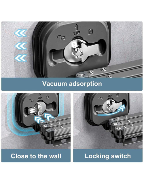 BS-XPGK-Q3 SUCTION HANGER ALUMINIUM ALLOY GREY
